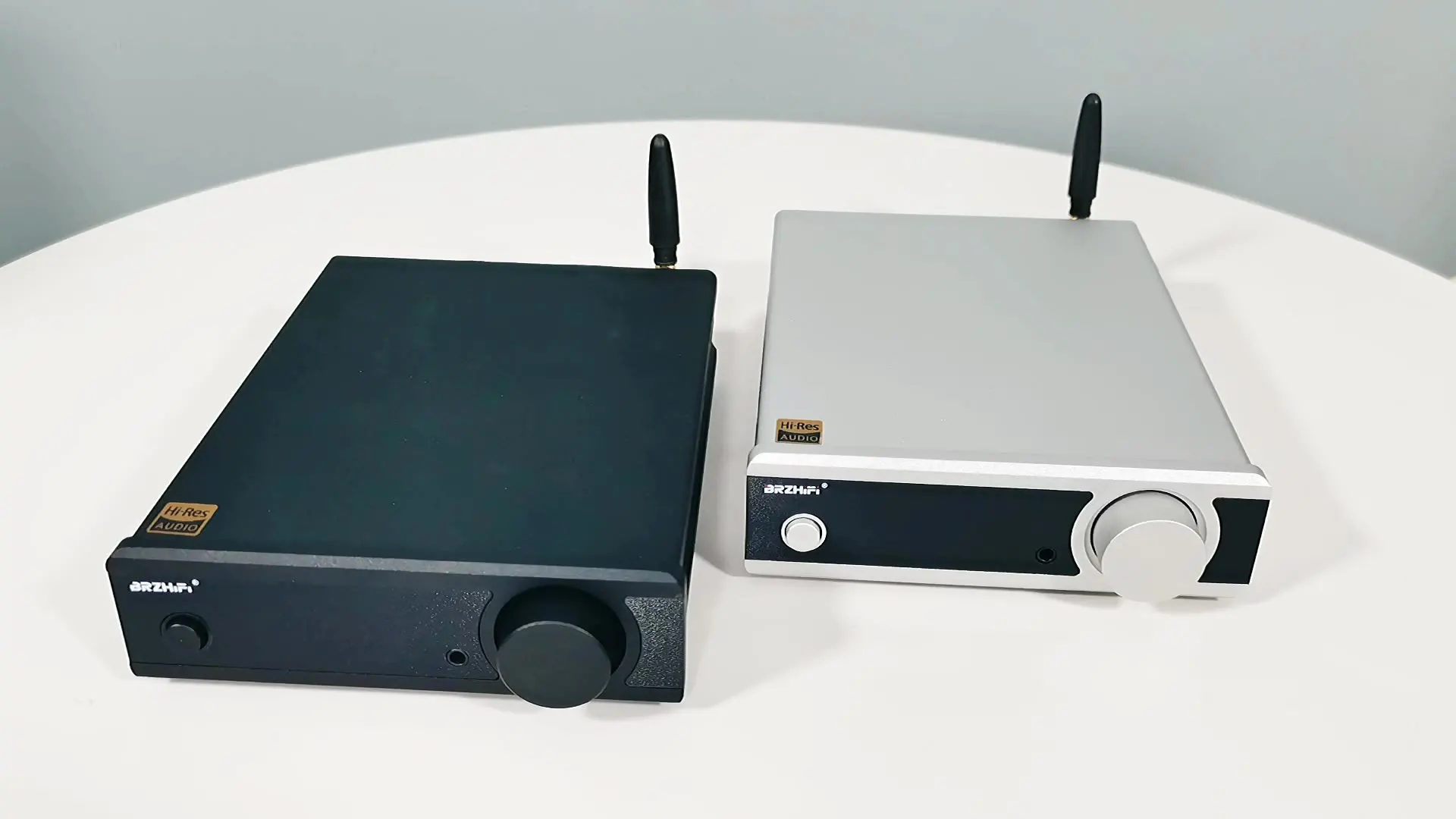 

BRZHIFI PA-06 HiFi Stereo BT 5.0 Power digital Amplifier Sub-woofer Headphone Amp with USB/OPT/COAX receiver