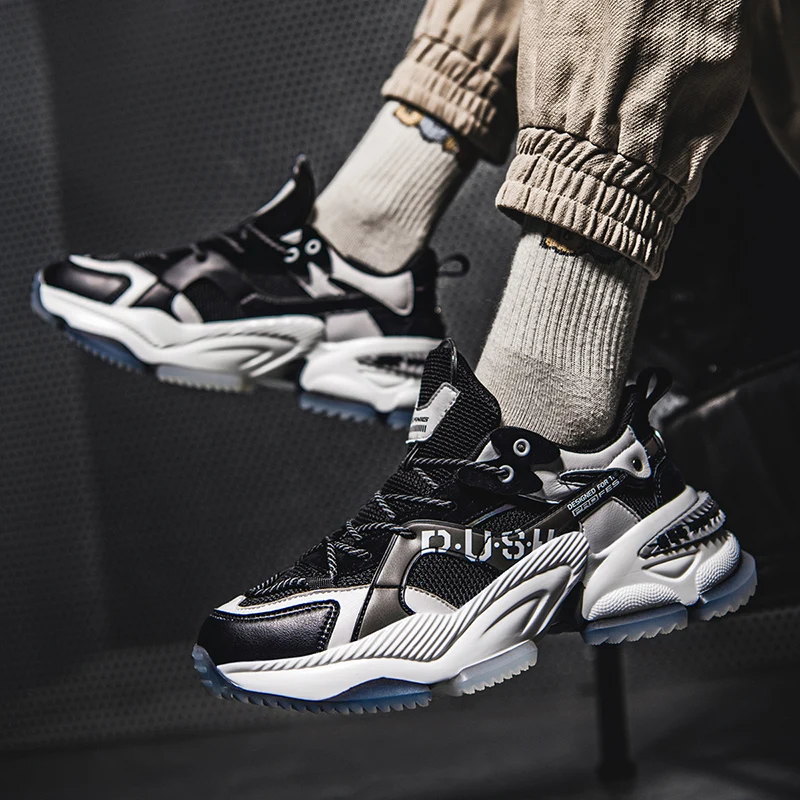 

Comfort Men's Casual Shoes Trend Fashion Male Sneakers Zapatillas Hombre Man Leisure Shoes Footwears Breathable Lace Up Shoes