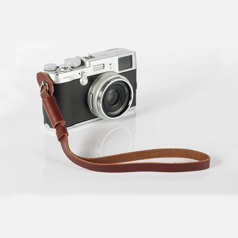 10 шт натуральная кожа Универсальный наручный ремешок для камеры ремень SONY Nikon Canon