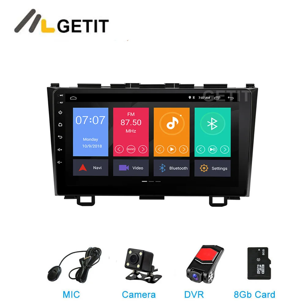 9 &quotAndroid автомобильный радио мультимедиа аудио стерео плеер gps для Honda CRV 2006-2011 |
