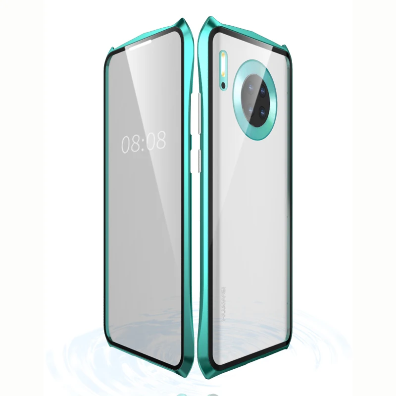 Двухсторонний стеклянный чехол для Huawei Mate 30 Pro с полной защитой 360 градусов