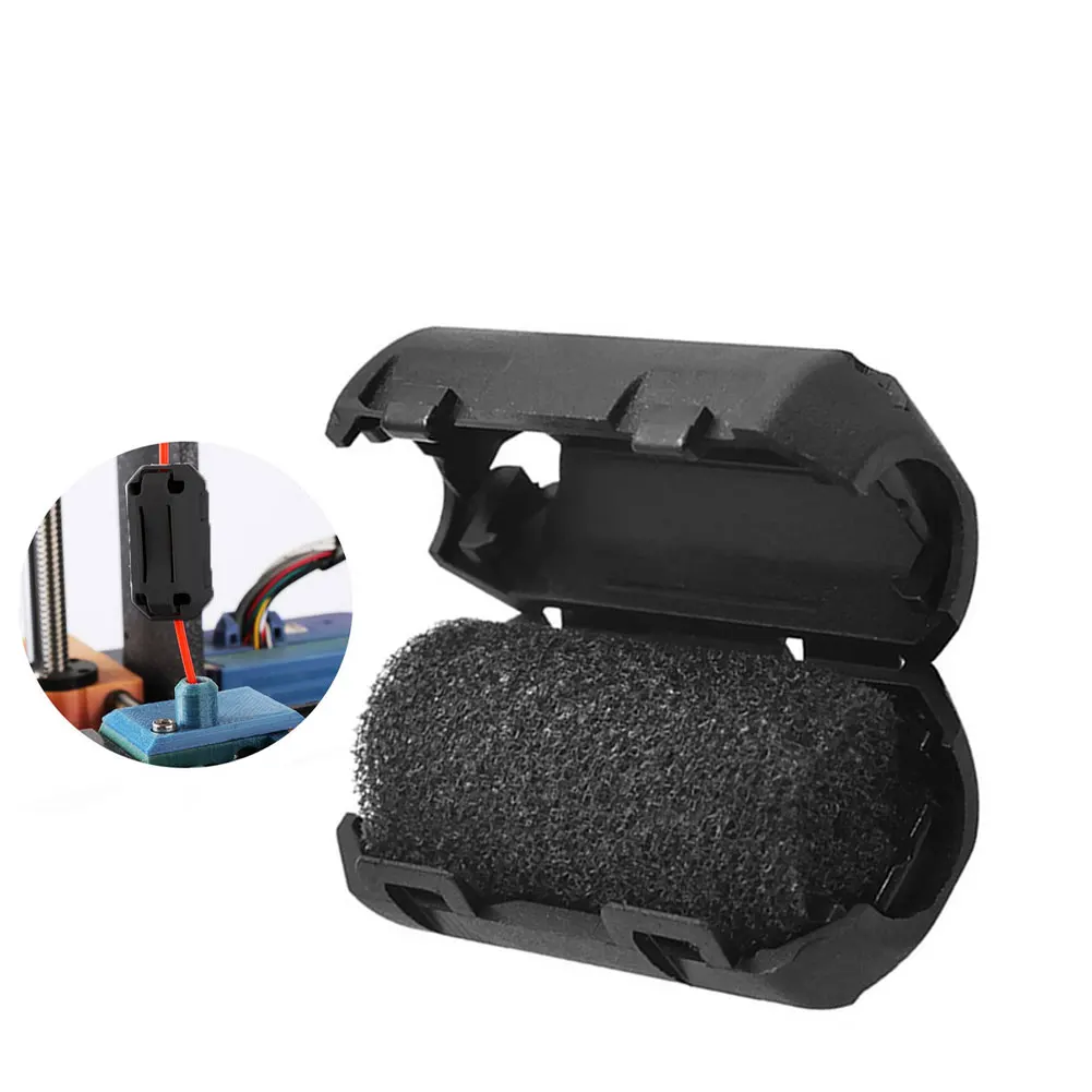 

10PCS ABS Anti Static Filament Filter Dust Removal 1.75mm 3mm Foam Block Cleaner 3D Printer Accessories for Ender 3 For PLA