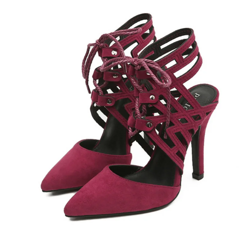 

Women's strap cut-out sandals