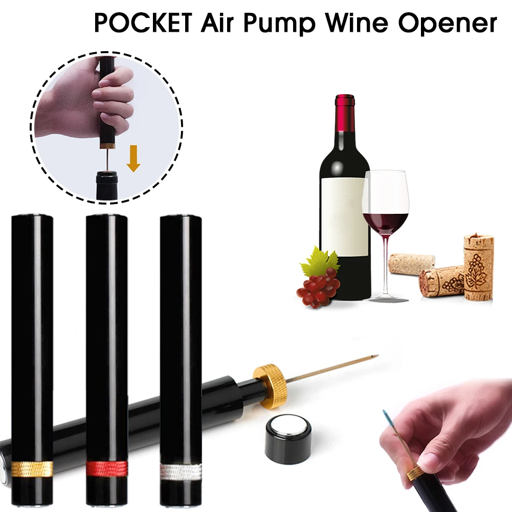 

1PCS Air Pump Wine Bottle Opener Kitchen Bottle Opener Bar Accessories for Wine Opener Bottle High Quality Promotion