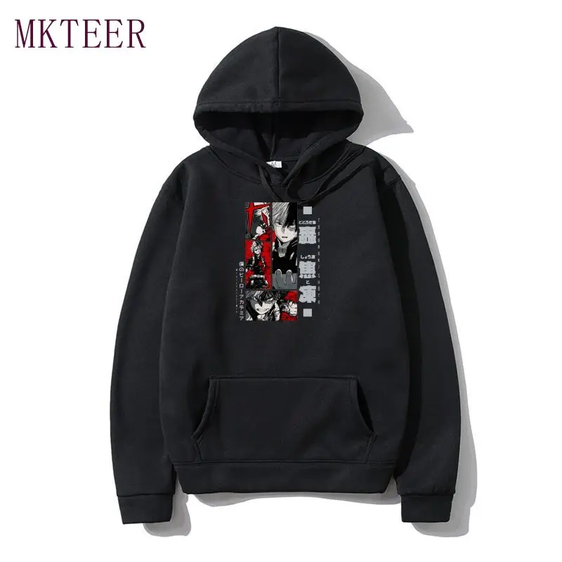 

Женская толстовка с капюшоном, Повседневная Свободная блузка с принтом Аниме Манга в стиле Харадзюку