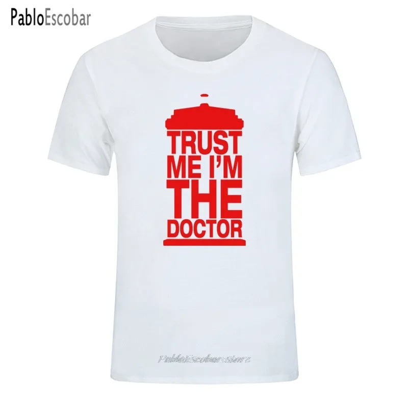 Новинка Лидер продаж летняя модная футболка shubuzhi в подарок забавная dr Who TRUST ME I am