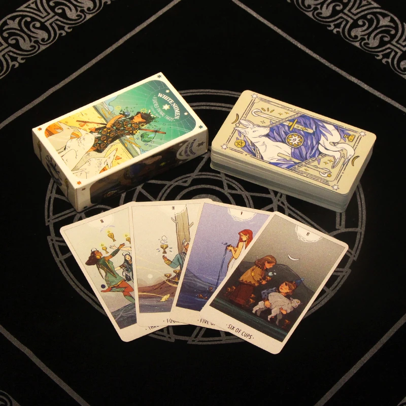 Новое поступление 2022 Карта Таро с руководством гадания судьба игральные карты