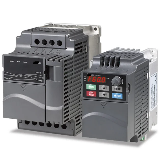 

New VFD004E21T VFD-E Inverter AC Motor Drive 1 Phase 220V 400W 0.5HP 2.5A 600HZ