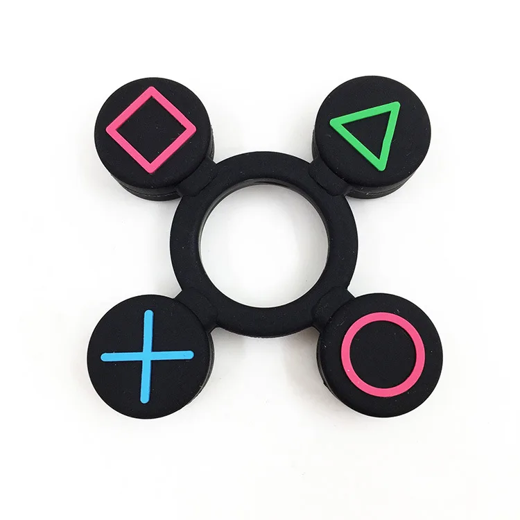 -Spinner Fidget Toy alloy EDC Hand SpinnerPlastic game handle styling For Autism and Rotation Time Long Anti Stress Toys | Игрушки и
