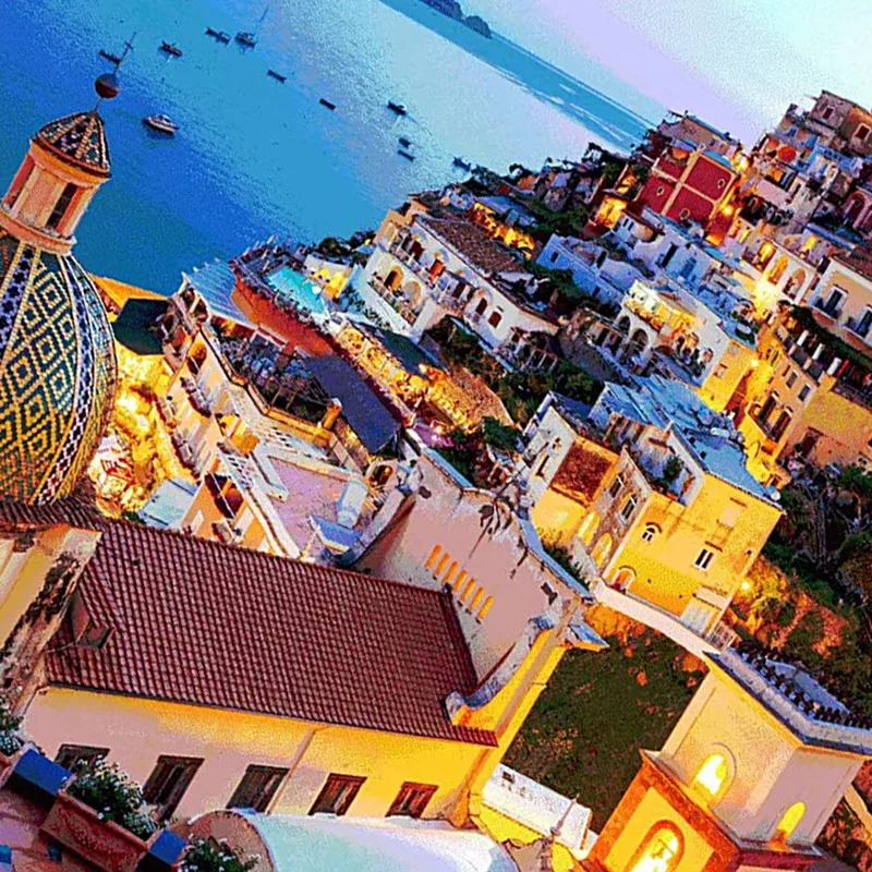 

1000 Piece Jigsaw Puzzles for Adults Kids, Jigsaw Intellectual Educational Game Difficult and Challenge/Amalfi Coast