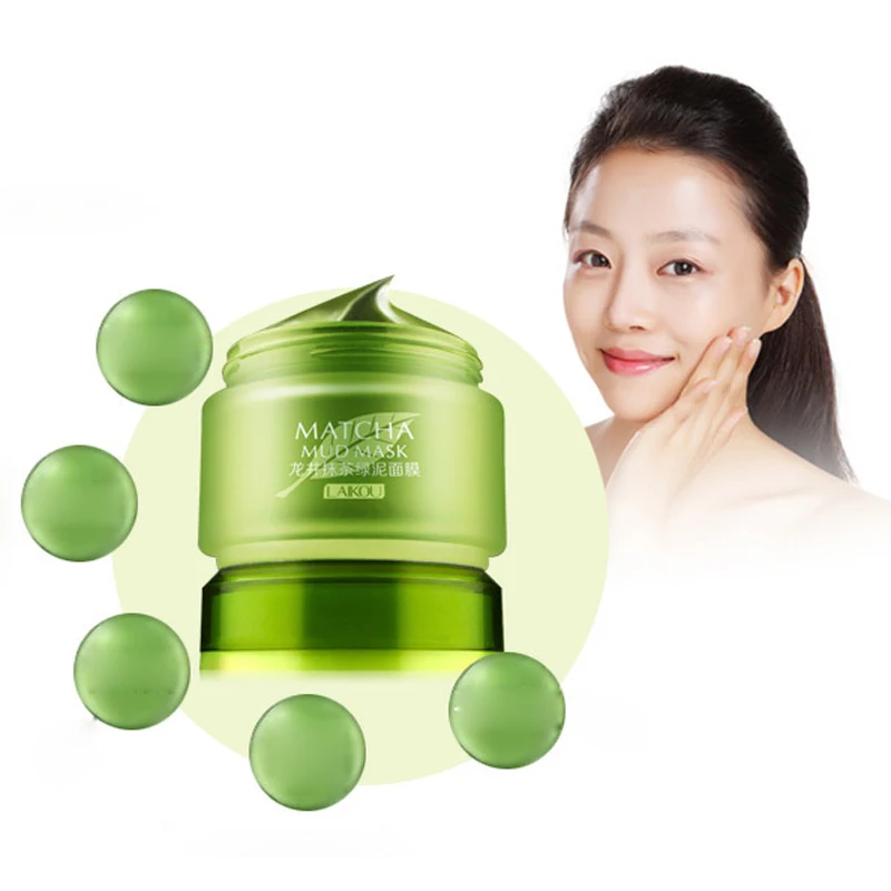 1 шт. маска для лица LAIKOU MATCHA лечения акне удаление черных точек глубокое очищение