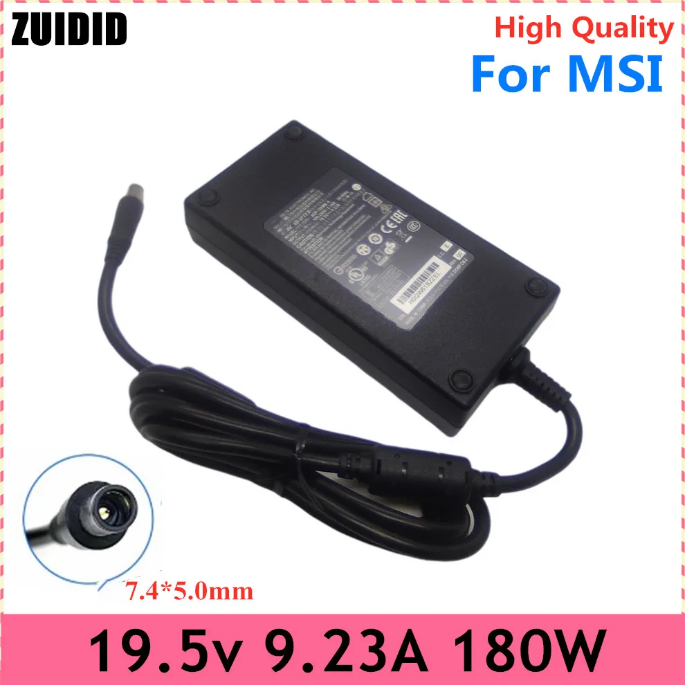 

ADP-180MB K 19.5V 9.23A 7.4x5.0mm 180W AC Power Supply Adapter for MSI GE75 RAIDER 8SE GL63 8RE-616XFR 8RE-616X Laptop Charger