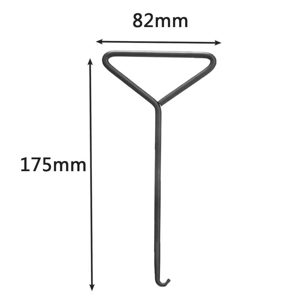 

1 Pc Motorcycle Stainless Steel Exhaust Black Stand T-HandleTool Puller Hook ATV Scooter Bike 17.5 Dirt Spring Motocross 8. T0I1