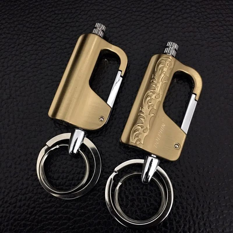 

Creative 10,000 Times Lighted Match Kerosene Lighter Keychain Multifunctional Outdoor Waterproof Million Matches Fire Starter