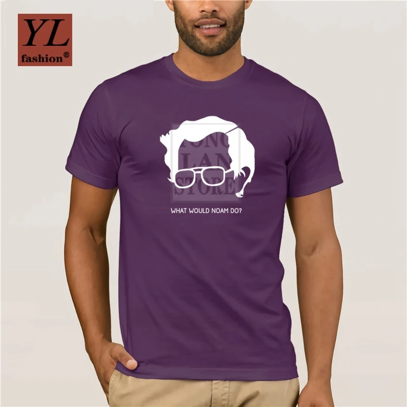 

Fashion Philosophy T Shirt Noam Chomsky T Shirt Short Sleeve Beach Tee Shirt Graphic Male Cotton Funny