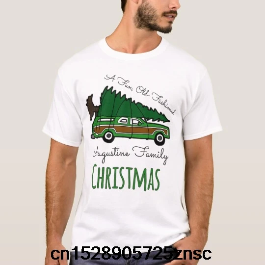 Рождественский подарок для мужчин и женщин футболка веселая старомодная