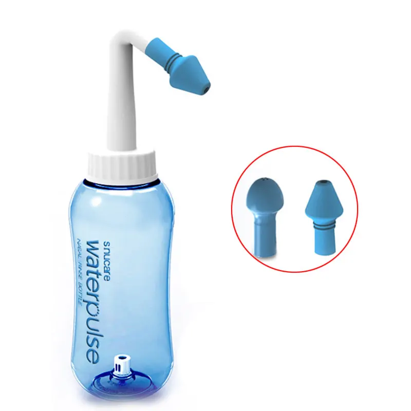 300ml Nasal Wash Neti Pot Sachets Sinus Nose Cleaner Bottle Irrigator Saline Children Baby Care MU8669 | Красота и здоровье