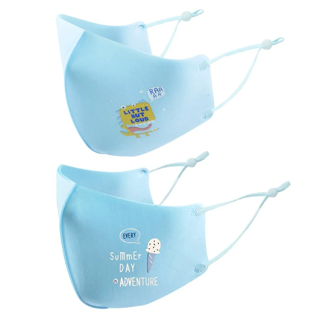 2 шт. для улицы с рисунком детей моющиеся mаscara ветронепроницаемые тусклые милые