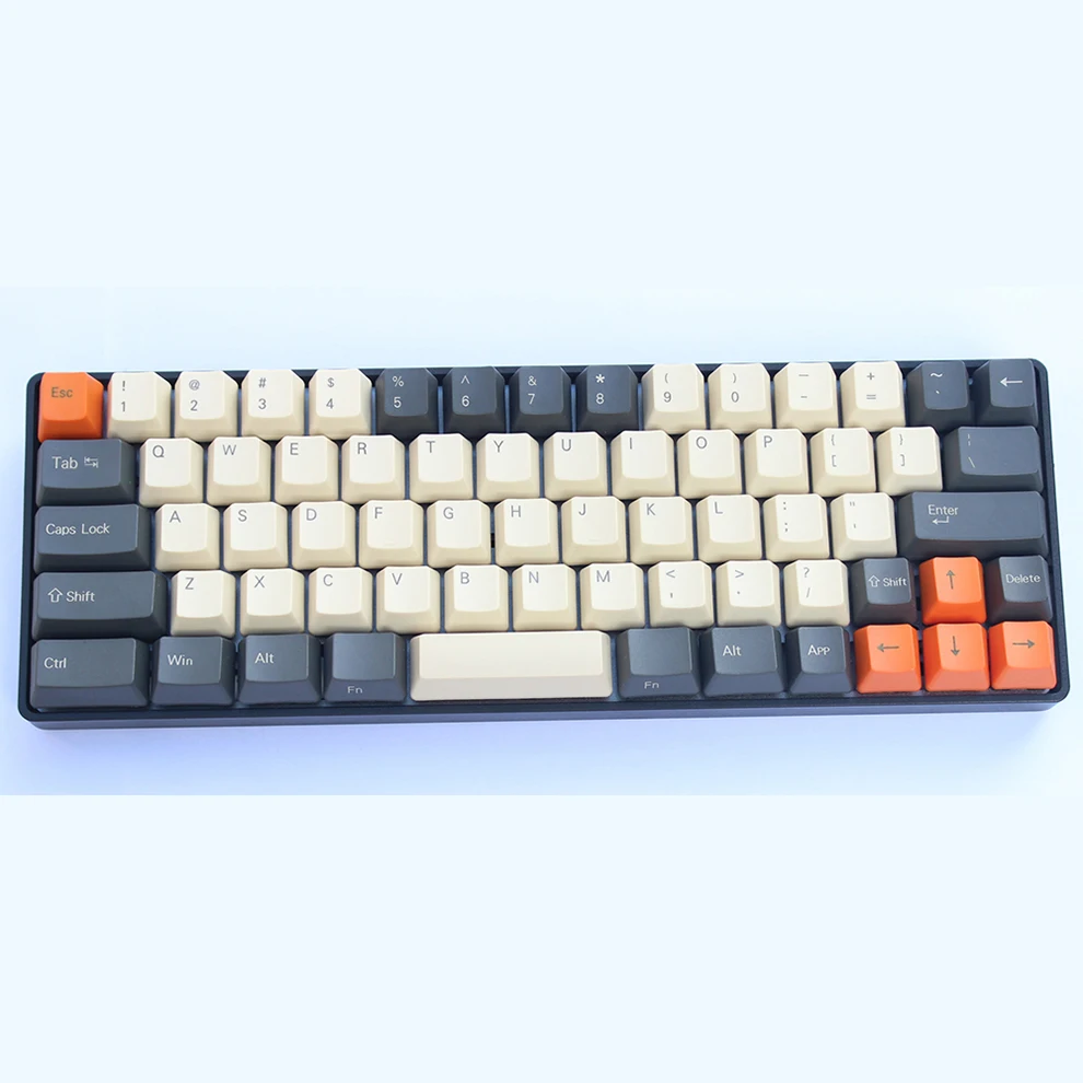 Механическая клавиатура GH60 пластиковый корпус полная сборка со светодиодной