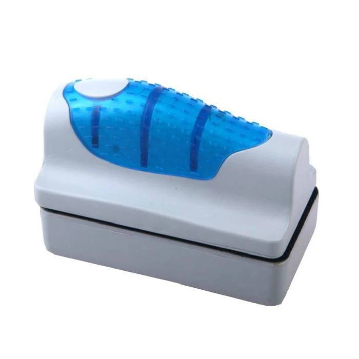 

2021 New Aquarium Magnetic Brush Glass Algae Scraper Cleaner Floating Curve Cleaner Brush Plastic Sponge Accessories Tools