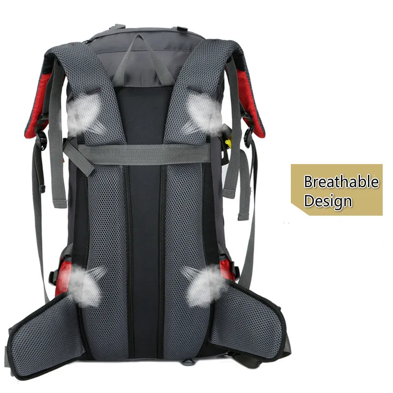 Уличный рюкзак Free Knight объемом 60 л водонепроницаемые вместительные походные