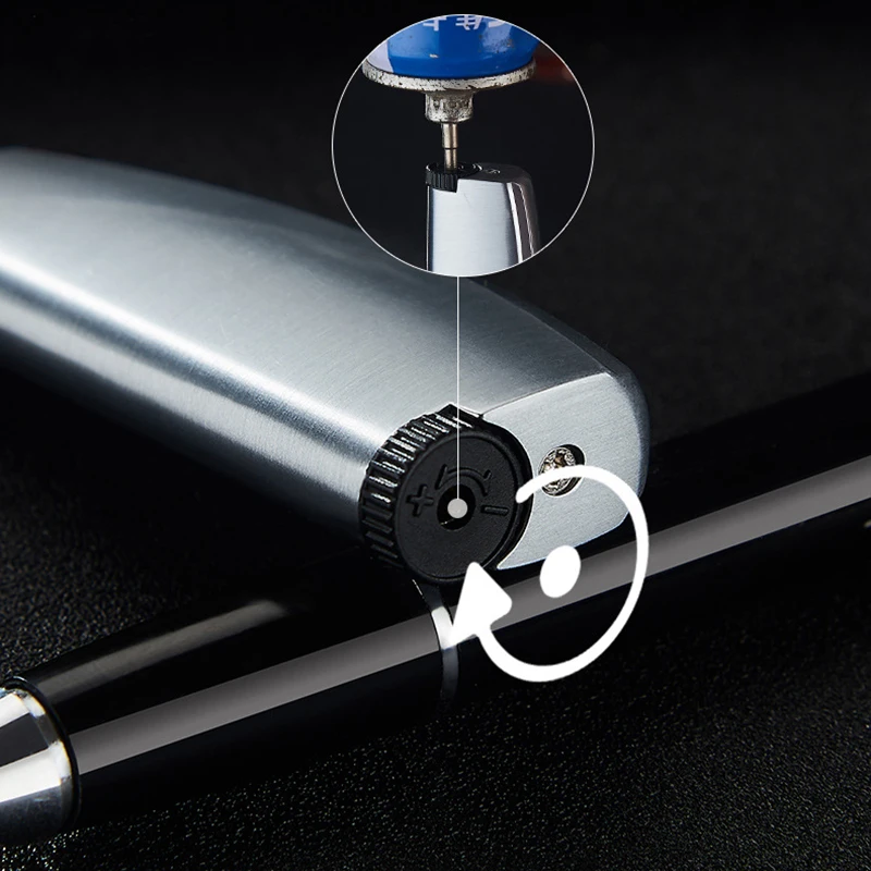 

Creative Arc Windproof Straight Into The Blue Fmale Metal Lighter Butane Gas Plating Lighter Smoking Accessories Men Gift