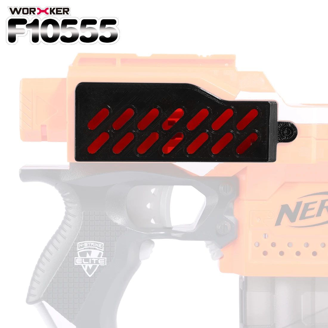 Чехол для аккумулятора Nerf Stryfe с 3D принтом WORKER f10555|Игрушечное оружие| |