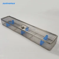 high temperature autoclave low temperature plasma stainless steel wire endoscope disinfection cage box