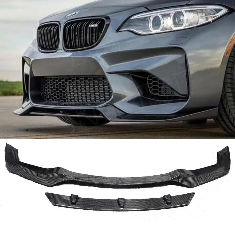 Разветвитель передней губы f 87 из углеродного волокна для BMW M2 206-2018 | Автомобили и
