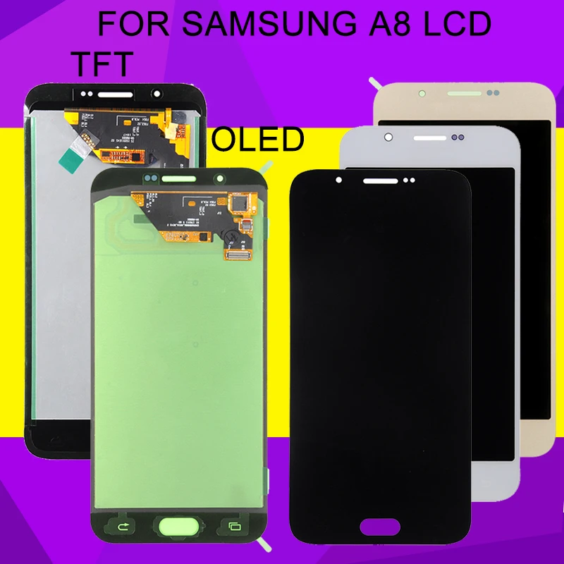 HH Акция A8 2015 ЖК-дисплей для Samsung Galaxy A800 ЖК-экран A8000 A800F Дисплей Сенсорная панель