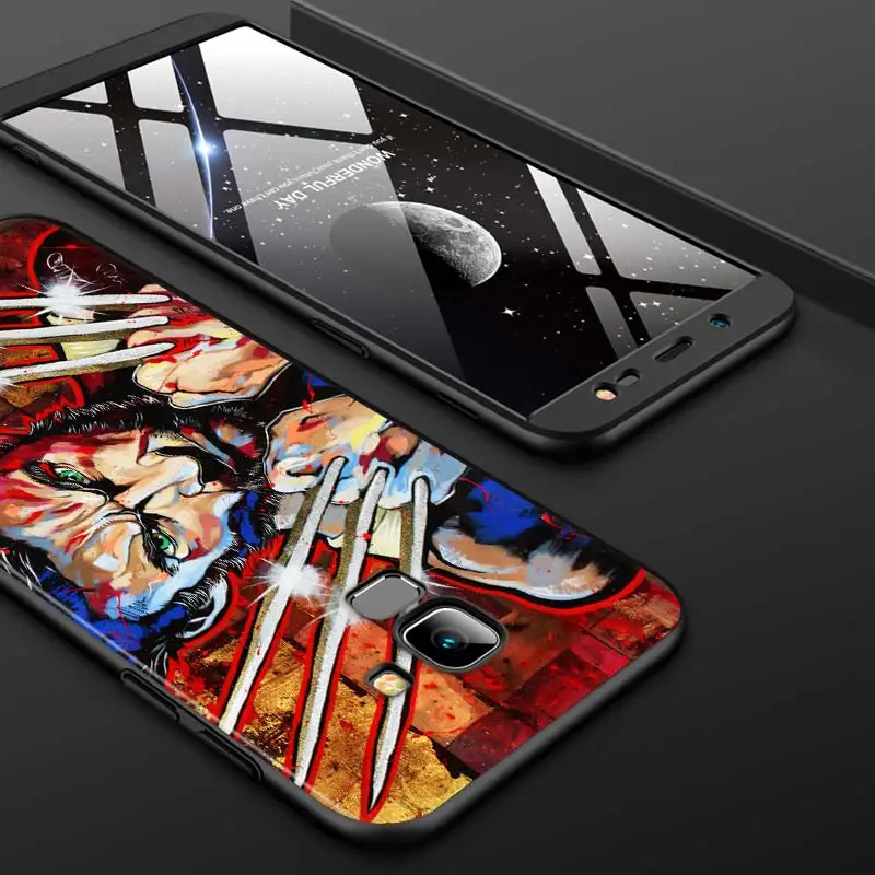 

Marvel Superhero Wolverine For Samsung J8 J7 Duo J730 J6 J5 J530 J4 J3 J330 J2 Core Star Prime 2018 EU Plus Black Phone Case