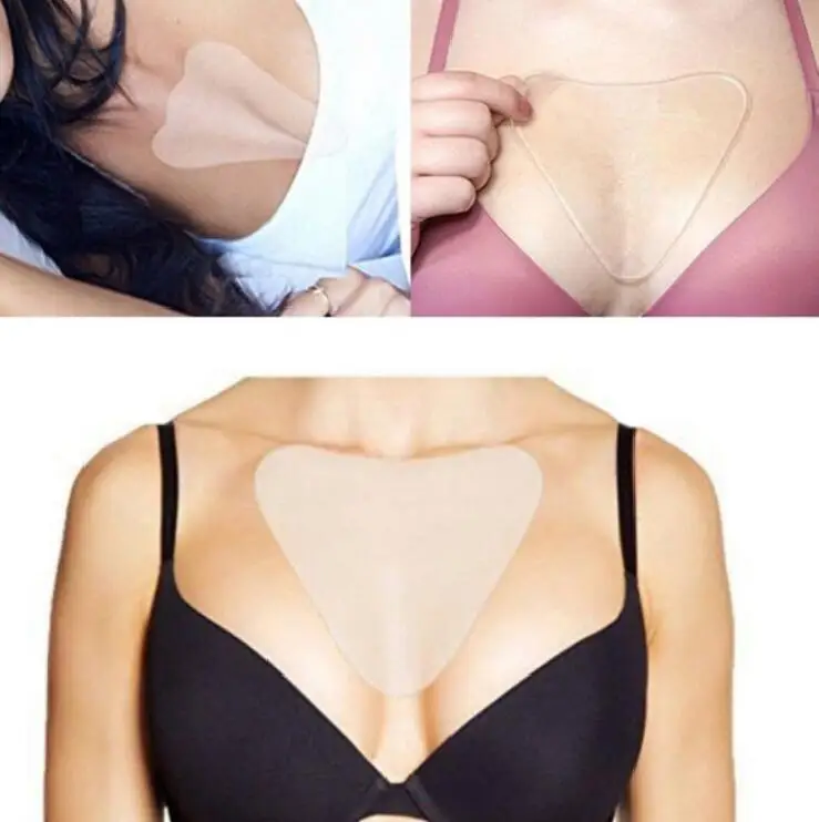 Многоразовая невидимая силиконовая подкладка против морщин медицинский силикон