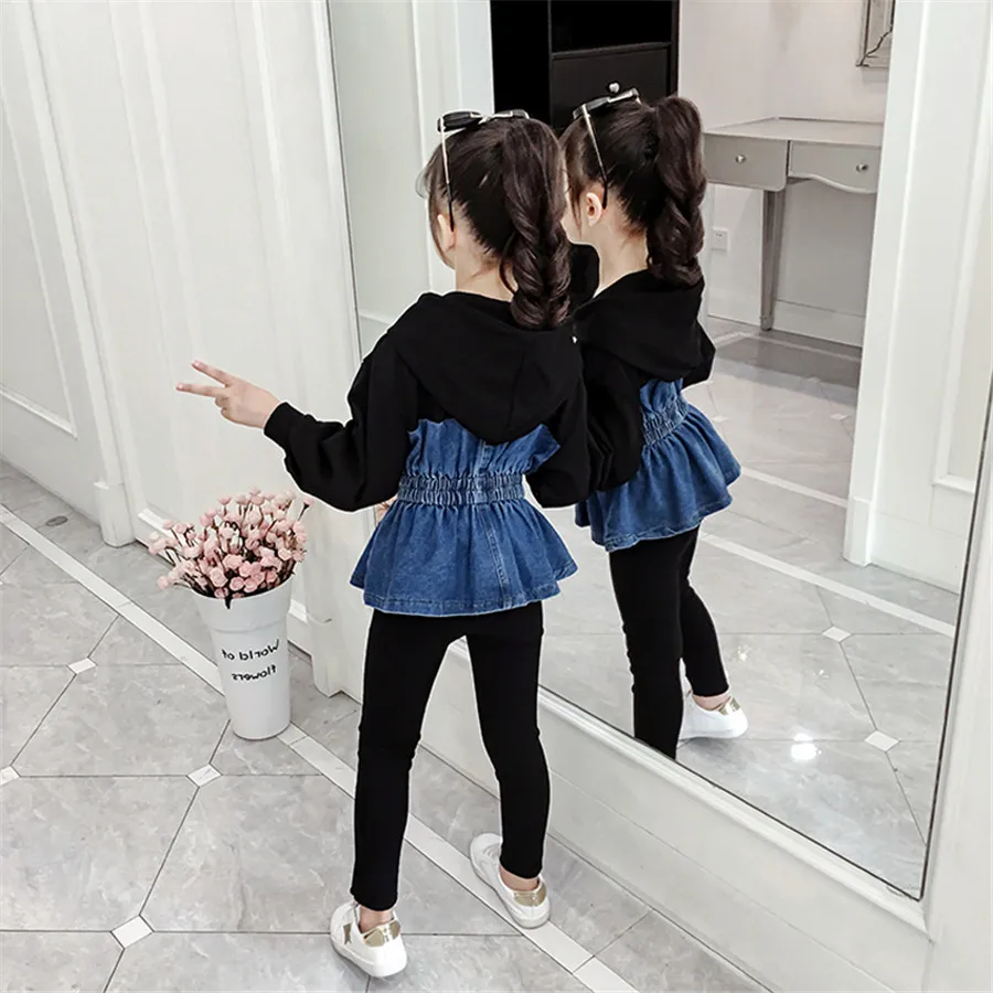 Kids Clothes Set Fashion Teen Girls Tracksuits Autumn Spring 2pcs Children Clothing Sport Suits Girls Clothes 4 6 8 10 12 Years