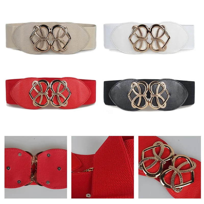 

5 Types All Black 6cm 7cm Width And 62cm Long Waist Belt Dress Adornment For Women Waistband