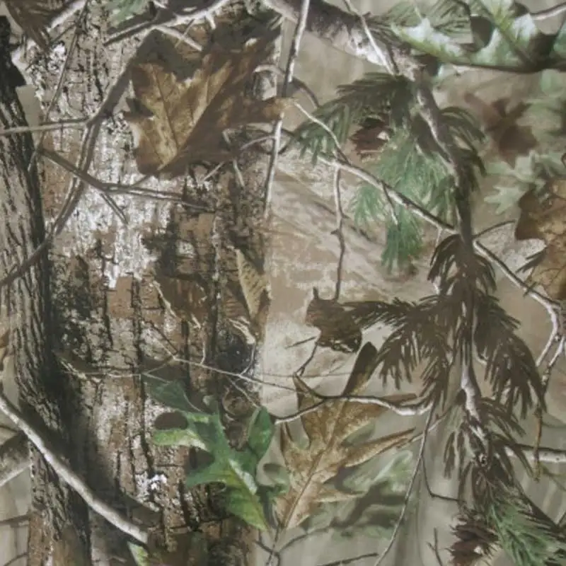 1 5 м Ширина хлопок бионическая камуфляжа под листья из ткани с сосновыми иголками