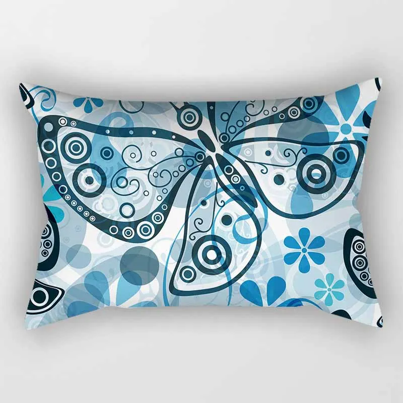 Лидер продаж подушка с бабочкой Чехлы прямоугольник спальная Подушка для