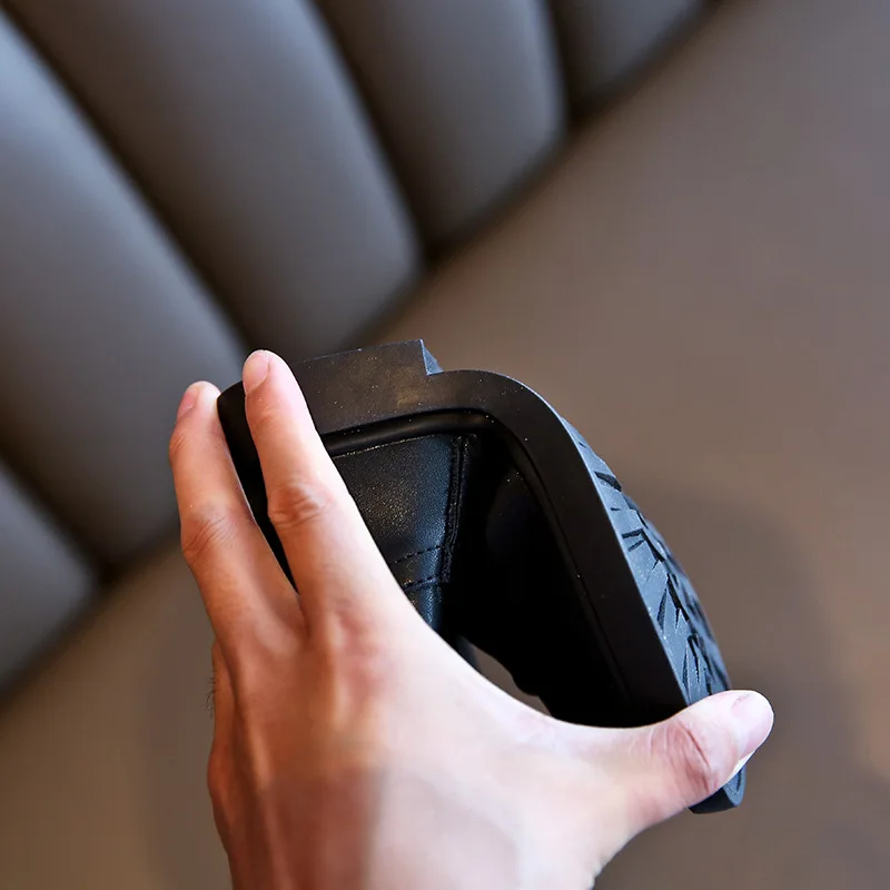 Детская обувь из натуральной кожи для девочек новинка осень-зима 2020 модные