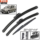 XUKEY 3 шт.компл. набор лезвий стеклоочистителей для Dacia Renault Logan MK1 MCV 2012 2011 2010 2009 2008 2007 20 