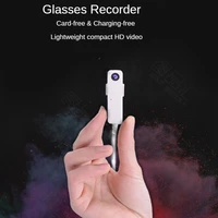 high definition smart mini live broadcast show glasses recorder mobile streaming wearable webcam security video recording camera