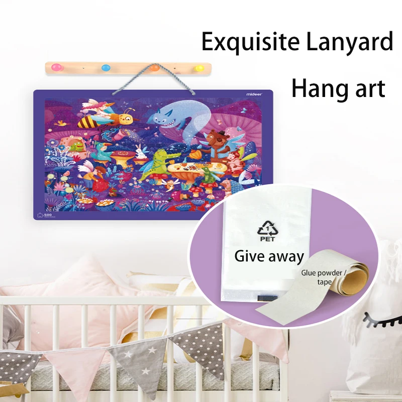 Mideer 500 шт. пазл для детей капитан медведь маскарадные забавные игрушки мальчиков