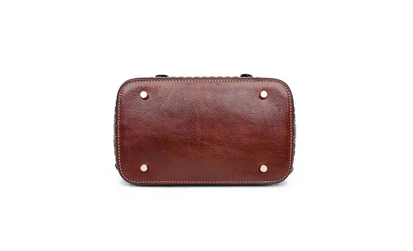 SUWERER новые женские сумки из натуральной кожи Модная сумка с тиснением Топ рюкзак для женщин из воловьей кожи большая сумка женская кожаная сумка