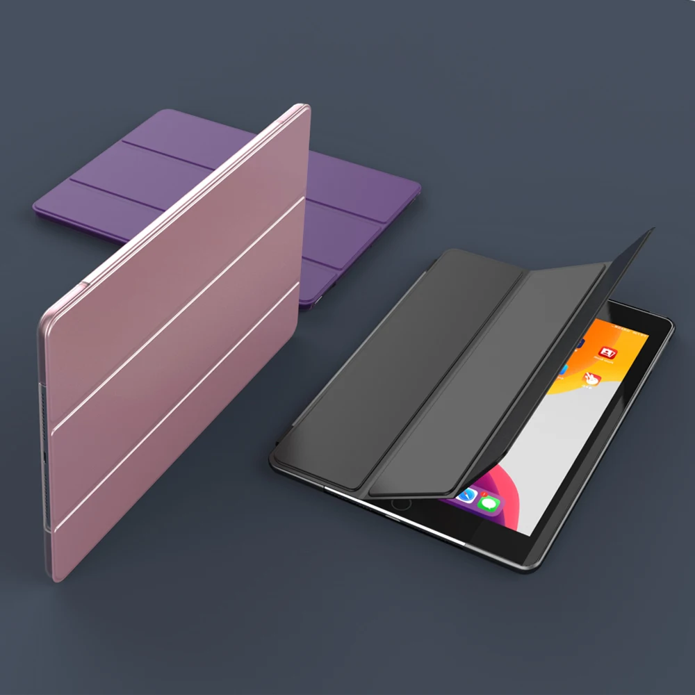 Плоский универсальный чехол для ipad 10 2 2019 Чехол pro 5 легкий подставка из ТПУ Air 3 с