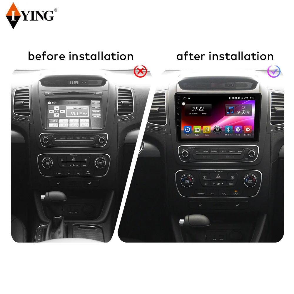 Автомобильная магнитола для Kia Sorento 2013 Android Авто Беспроводной Carplay мультимедийный