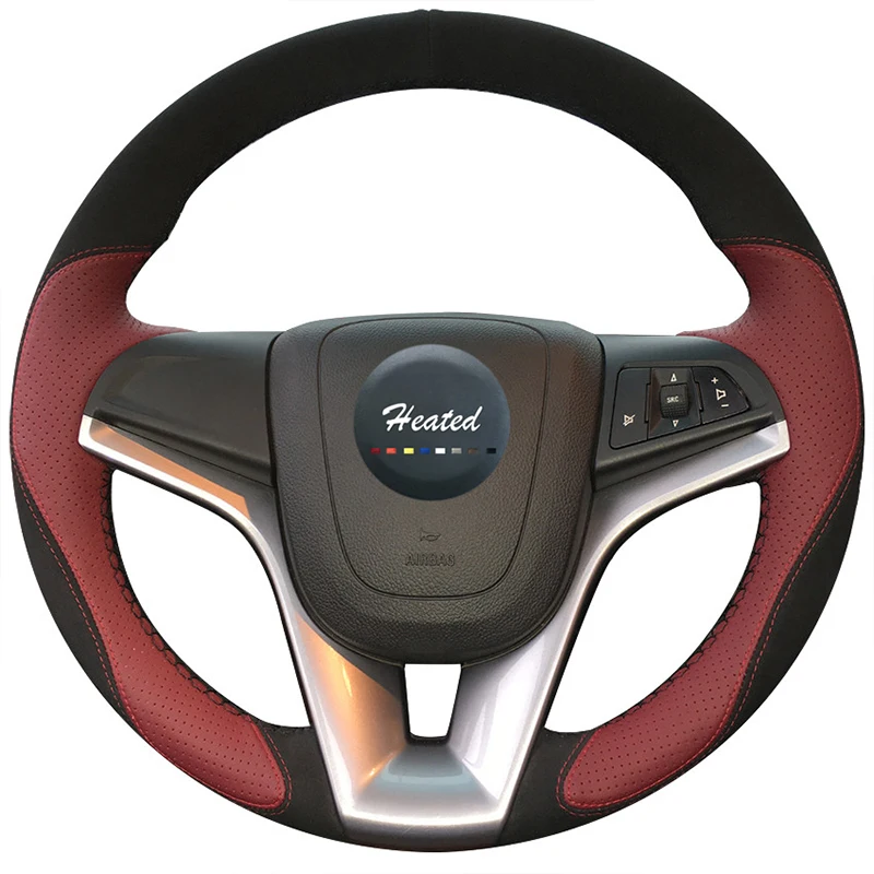 Оплетка на руль для Chevrolet Cruze 2009 2014 Aveo 2011 Holden 2010 capa para volante|on the steering wheel|capa volantewheel cover