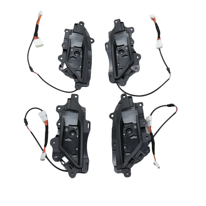 Светодиодный декоративный светильник для салона автомобиля, центральная консоль, атмосфера, светло-голубой для Toyota Camry 2018 2019 2020 2021, аксессуары