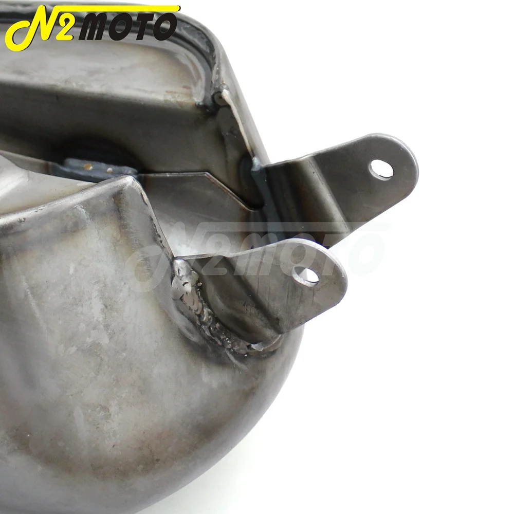 Неокрашенный топливный бак для мотоцикла 2 4 галлона масло галл EFI газовый Harley