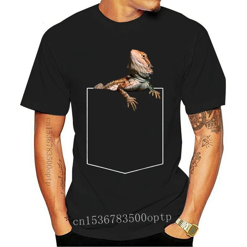 

Футболка Мужская/женская с карманом «дракон»