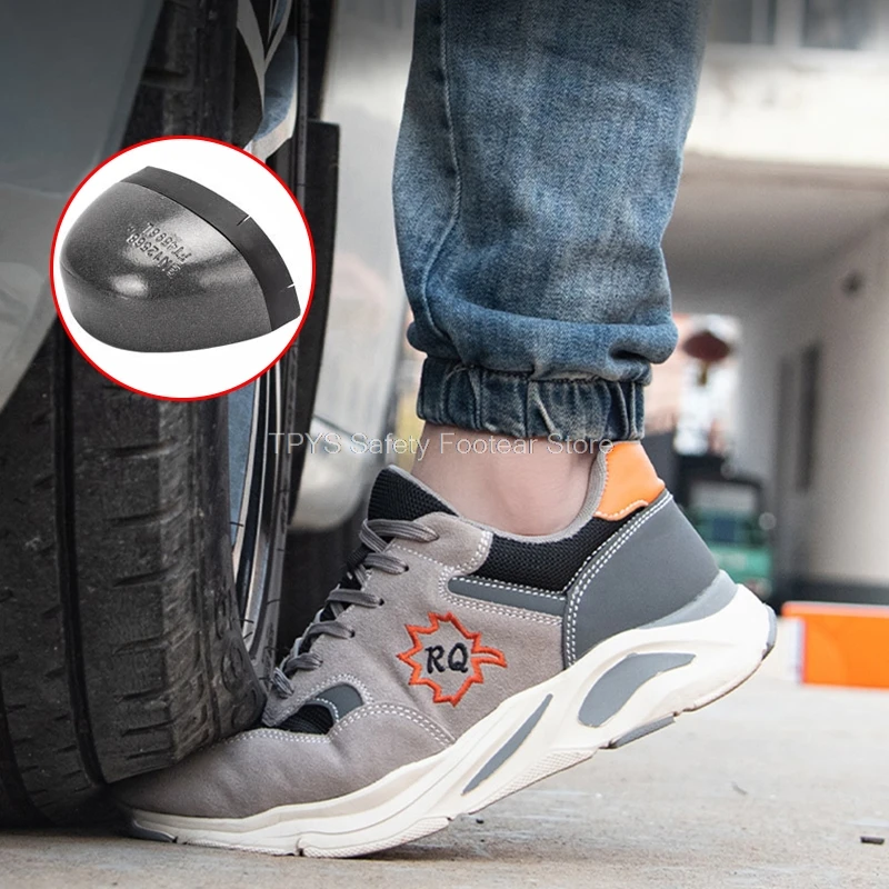 Дропшиппинг Для мужчин женщин рабочая обувь Сталь вставкой на носке