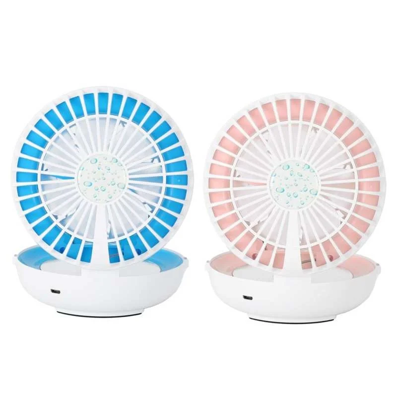 Складное косметическое зеркало с USB-зарядкой и бытовой бутылкой для воды |