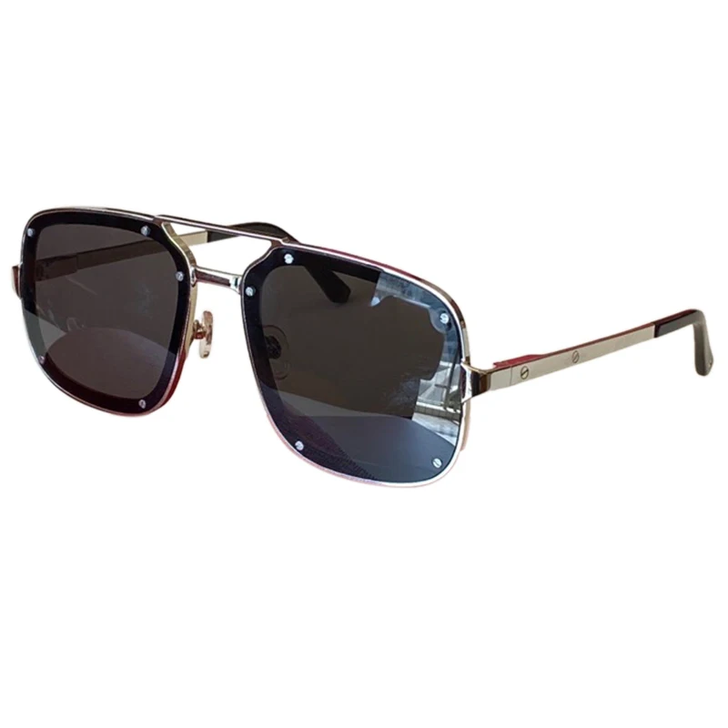 

Очки солнцезащитные женские оверсайз квадратной формы, винтажные Роскошные брендовые зеркальные очки UV400